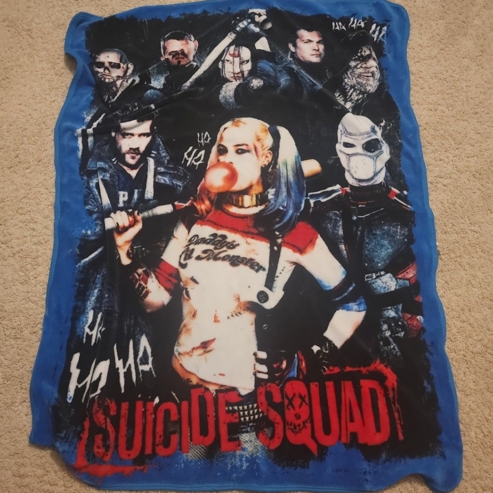 Suicide Squad Throw Blanket